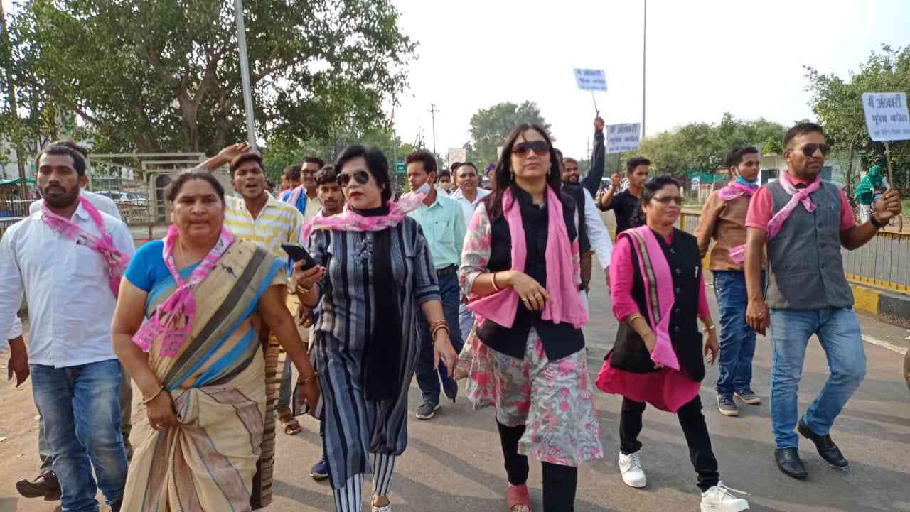 छत्तीसगढ़ में कांग्रेस की सरकार ने किया लोकतंत्र का हत्या। कहा छत्तीसगढ़ जनता कांग्रेस की अनुपमा गोस्वामी ने.....