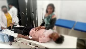 युवक ने की आत्महत्या की कोशिश,  डायल 112 की टीम ने युवक की बचाई जान, जिला अस्पताल में युवक का इलाज जारी