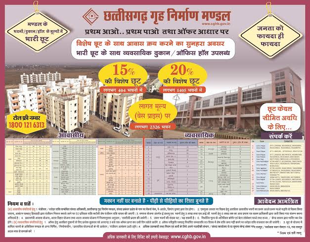 आवास मेला का आयोजन आज से, 15 से 20 प्रतिशत छूट में मिलेगा आवास खरीदने का मौका