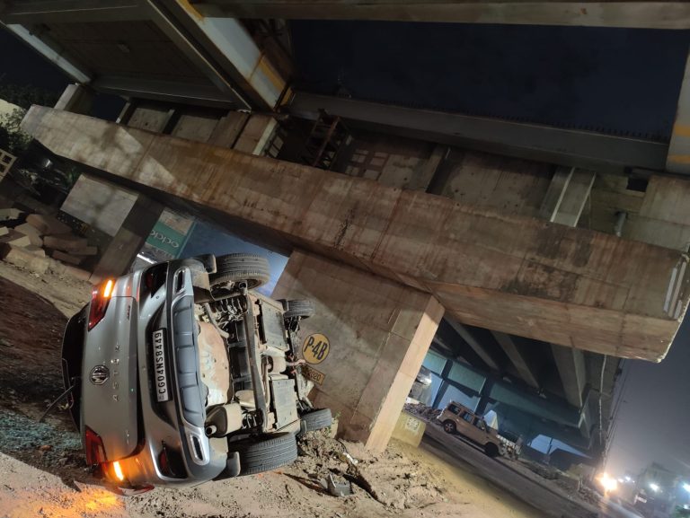 दुर्ग ब्रेकिंग : कुम्हारी निर्माणाधीन फ्लाईओवर ब्रिज में हुआ बड़ा हादसा पति पत्नी की मौत, बच्ची घायल
