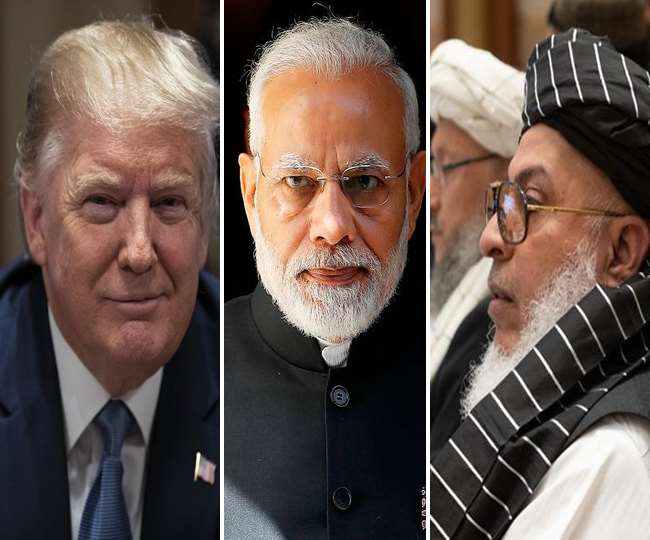 आज   अमेरिका  अफगानिस्तान  समझौते  का   दिन