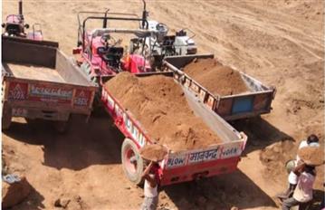 भाजपा ने रेत तस्करों के खिलाफ कार्रवाई की मांग
