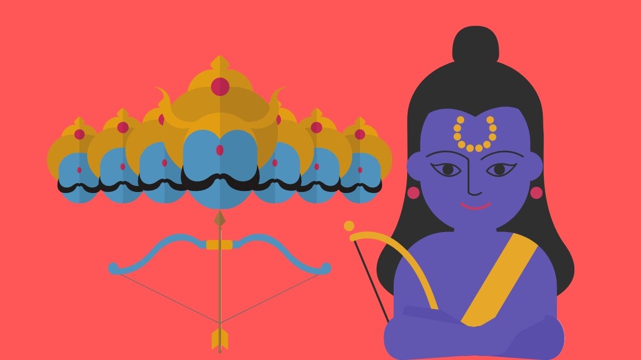 भिलाई के हाउसिंग बोर्ड में जला दशानन, रामकथा का भी आयोजन 