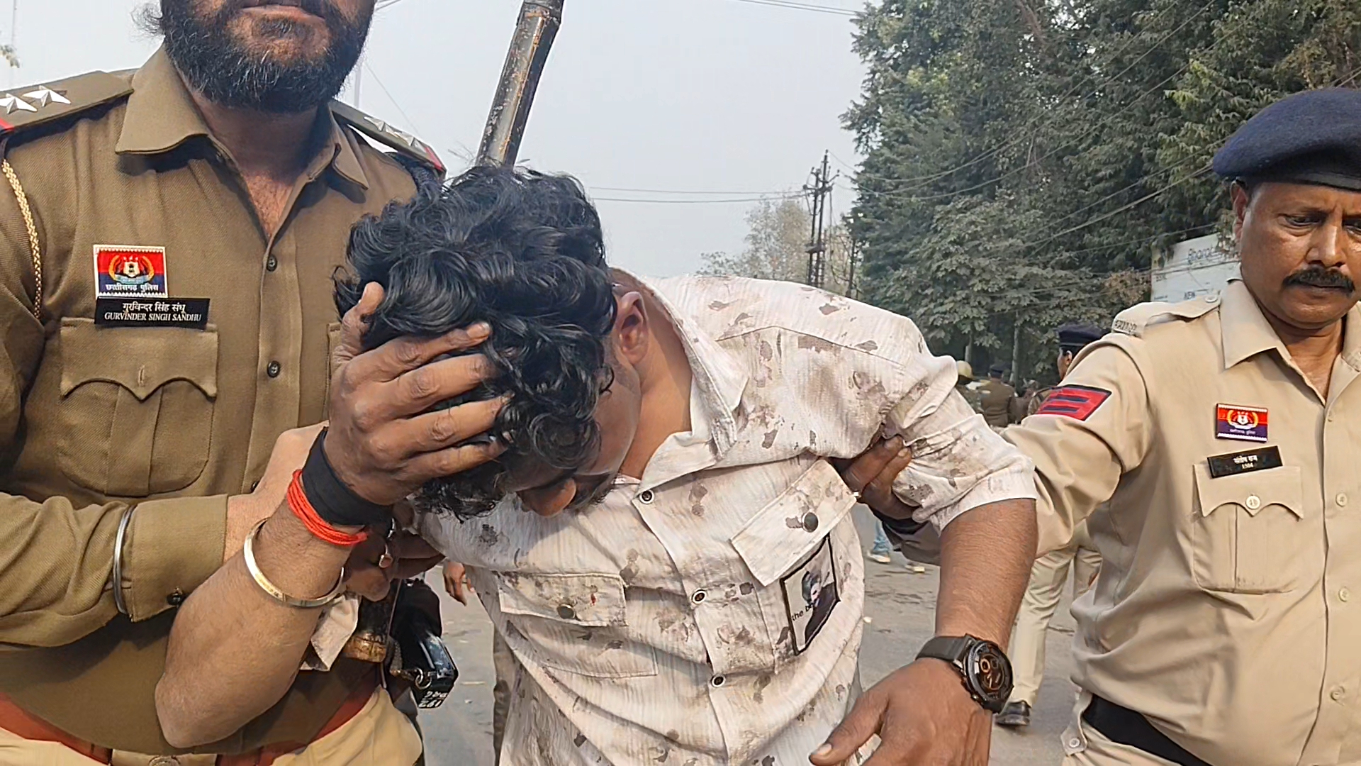 दुर्ग में जमीन गाइडलाइन बढ़ोतरी पर बवाल पुलिस लाठीचार्ज, कई घायल