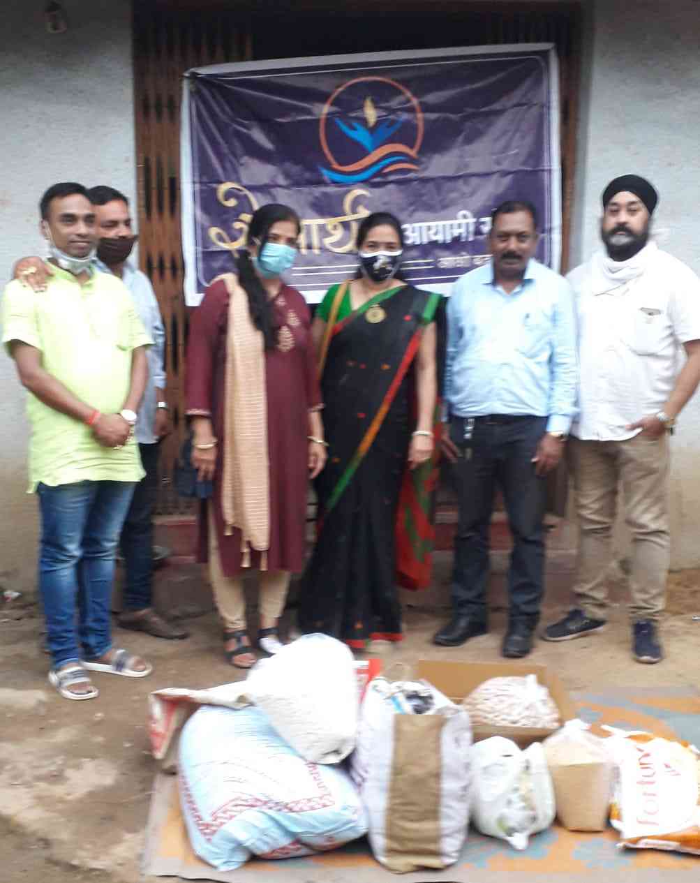 कोरोना जान गवाने वाले परिवारों के साथ खड़ा हैं, सेवार्थ ग्रुप के सदस्य.......